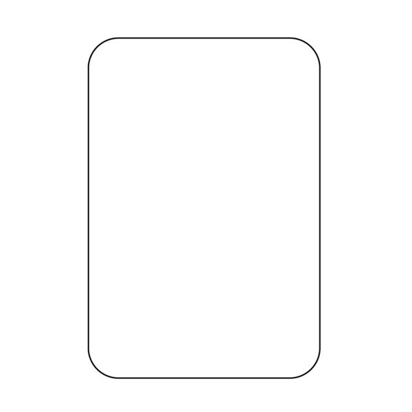 Intravenous Bag Label, Thermal 5-7/8" x 4" White